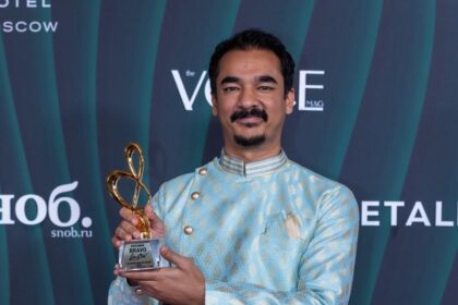 Ambi Subramaniam Honored at Russia's Grammy-Equivalent Bravo Awards