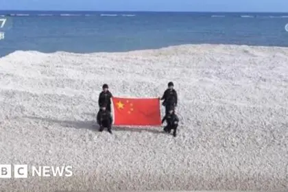 Beijing Seizes Tiny Sandbank in South China Sea