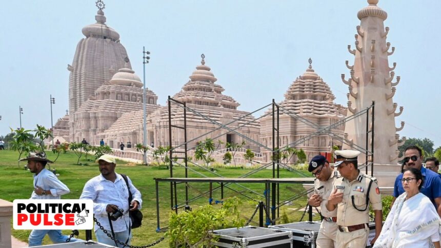 Digha Temple: Will Mamata Banerjee Pray for Peace Amid Murshidabad Violence?