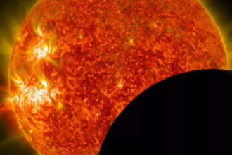 NASA's Space Observatory Captures Rare Solar Eclipse Visible Only From Space, Revealing Unseen Celestial Phenomenon |  THE PRIME NEWS NETWORK