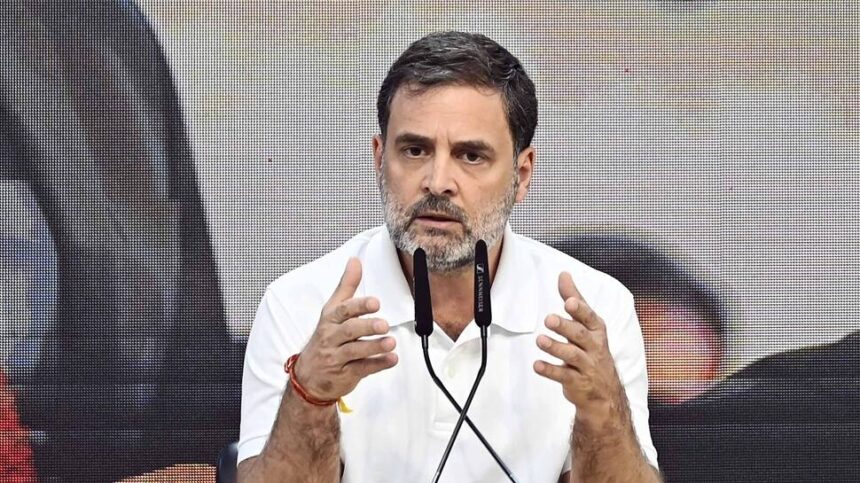 Rahul Gandhi: Congress Sees New Development Paradigm Post-Caste Census