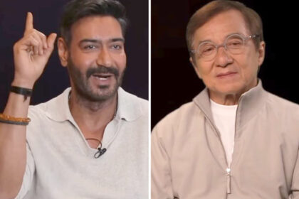 A happy virtual chat with Ajay Devgn and Jackie Chan bodes well for "The Karate Kid: Legends" release