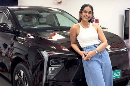 Aakanksha Singh Purchases Mahindra XEV 9e in Ruby Velvet, Becomes a Recognized Celebrity EV Owner: Bollywood News - Bollywood Hungama