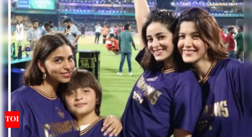 Ananya Panday, Shanaya Kapoor, and Navya Nanda Shower Bedazzled Defense on Suhana Khan for Her 25th Birthday
