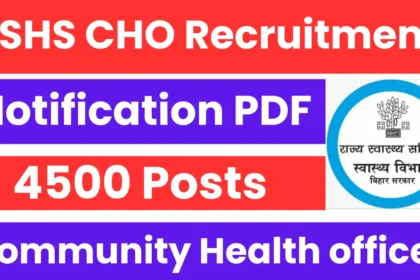 BSHS Recruitment 2025 for 4500 Posts - Apply Online for Haryana Jobs Now!