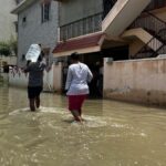Bengaluru Under Comprehensive Rains: Sai Layout Experiences Another Flash Flood Amidst Heavy Shower Fall