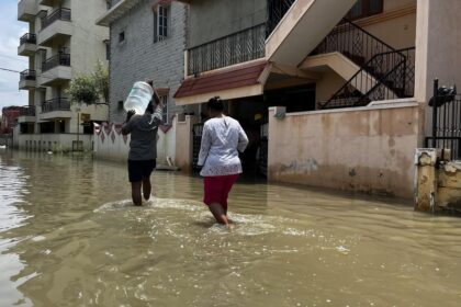 Bengaluru Under Comprehensive Rains: Sai Layout Experiences Another Flash Flood Amidst Heavy Shower Fall