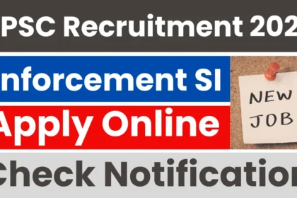 Bihar Police Enforcement SI Recruitment 2025: Notification Released Impressものの Apply Online - Haryana Jobs