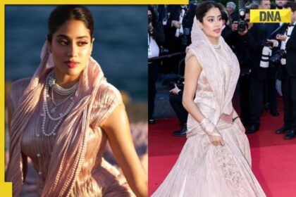 Cannes 2025: Janhvi Kapoor's Long Pleated Skirt Recalls Sridevi's Legacy
