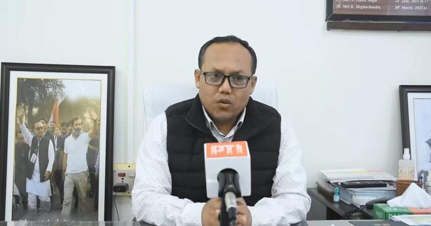 Congress Alleges Failure of President's Rule to Preserve Peace in Manipur