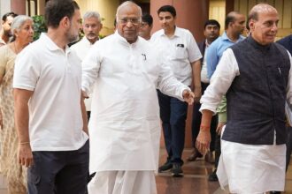 Congress: 'We are with the government,' says All-party Meet