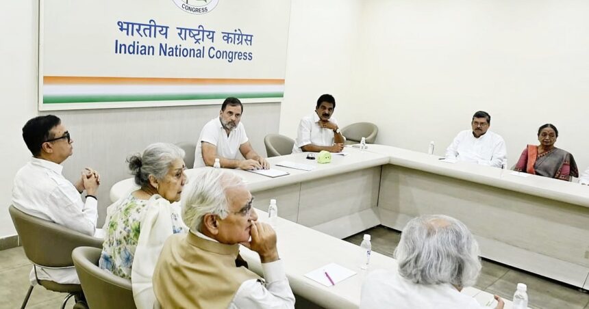Congress rallies against PM's silence on halting Operation Sindoor