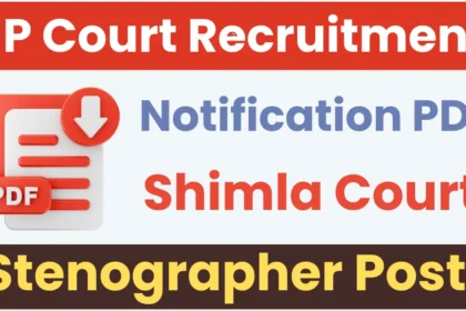 HP High Court Shimla Recruitment 2025: Apply Online for Stenographer Posts - Haryana Jobs