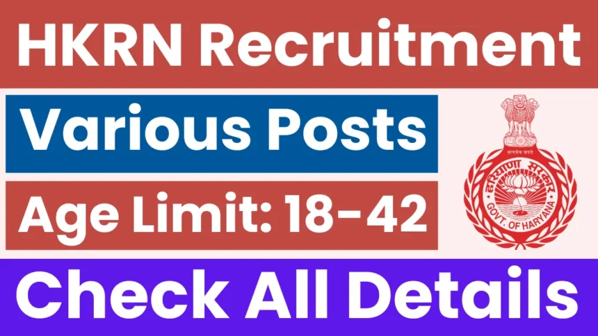 Haryana Kaushal Rozgar Nigam (HKRN) Announces Driver Recruitment for UAE (Dubai) - Haryana Jobs 2025