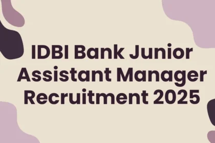 IDBI Bank Junior Assistant Manager (JAM) Result Out: Check Now, Direct Link - Haryana Jobs