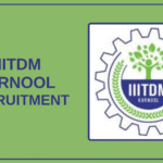 IIITDM Kurnool Recruitment 2025 -广阔的就业机会