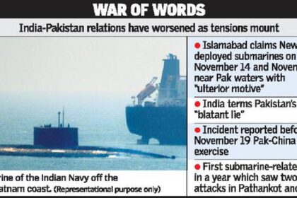 India Denies Pakistan's Submarine Intrusion Claims