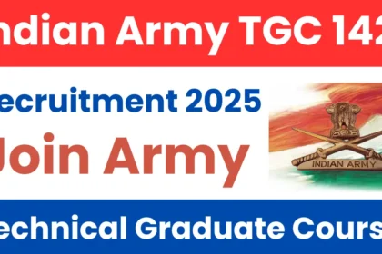 Indian Army Recruitment 2025: Apply Online for TGC 142 Posts in Haryana - Notification Released