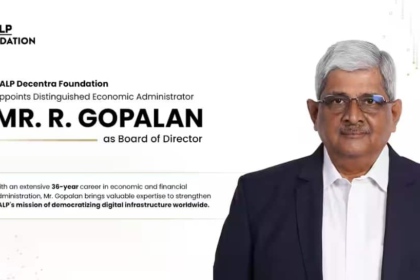 Kalp Decentra Foundation Names R. Gopalan Former Administrator to its Board of Directors