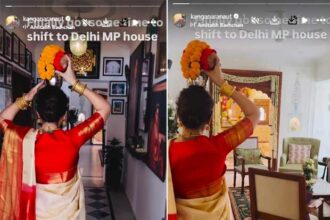 Kangana Ranaut Enters Century-Old Delhi MP Residence: Exclusive Sneak Peek!