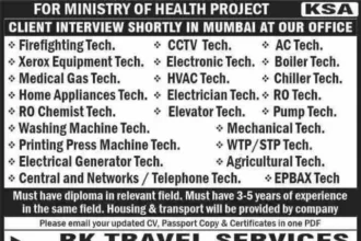 Ministry of Health Saudi Arabia Announces 2024 Job Vacancies