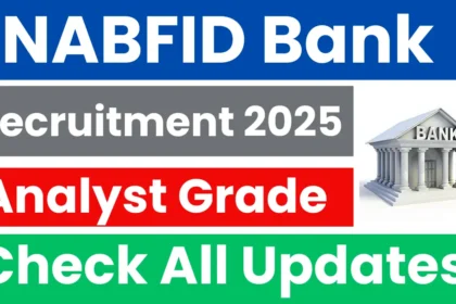 NABFID Recruitment for Bank Analysts: Apply Now in Haryana Jobs