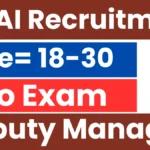 NHAI Deputy Manager Recruitment 2025: Notification Released & Apply Online - Haryana Jobs