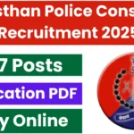Rajasthan Police Constable Recruitment 2025: Apply Online for 10,000 Posts - Haryana Jobs