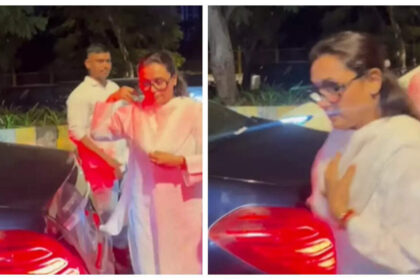 Rani Mukerji Rushes to Anil Kapoor's Residence Following Mother's Death - Watch Video | - The Times of India