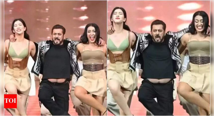 Salman Khan's Belly Flash at Concert Sparks Controversy, Fans Divided Over His Fitness at 59 | Hindi Movie News - The Times of India