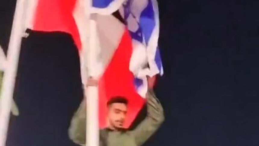 Teenager Arrested in Hyderabad for Removing Israeli Flag at Tank Bund