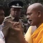 Video of Monk's 'Death Threat' to Tamil Officer Surges Online