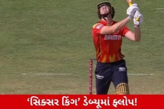 just have to rewrite this title in gujarati and write it in gujarati you don’t have to add any translation or other things in it just rewrite it in gujarati PSL છોડીને IPLમાં ડેબ્યૂ કરનાર બેટર રહ્યો ફ્લોપ, ડક પર થયો આઉટ 以下有期徒刑  PSL છોડીને IPLમાં ડેબ્યૂ કરનાર બેટર રહ્યો ફ્લોપ, ડક પર થયો આઉટ