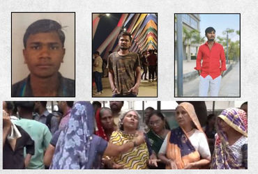 અમદાવાદમાં દુર્ઘટના: જીન્સ ફેક્ટરીમાં ત્રણ શ્રમિકોનું ટાંકીમાં પાણીમાં ડૂબીને મોત  (translation: Tragic accident in Ahmedabad: Three laborers die by drowning in a tank at a jeans factory)  (Note: The sentence structure in Gujarati is typically subject-object-verb, which is different from English. Also, in a gujarati news headline, it is common to mention the location and then the news, keeping the keywords at the front.)