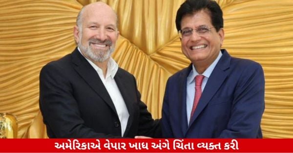 અમેરિકાએ ભારતને દર્શાવી આંતરરાષ્ટ્રીય વેપાર ખાતે વરિષ્ઠ ભાગીદાર