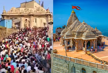 નવરાત્રિ દરમિયાન પાવાગઢમાં ભક્તોનું કીડિયારું ઉભરાયું, 5 લાખથી વધુ ભક્તોએ કર્યાં દર્શન