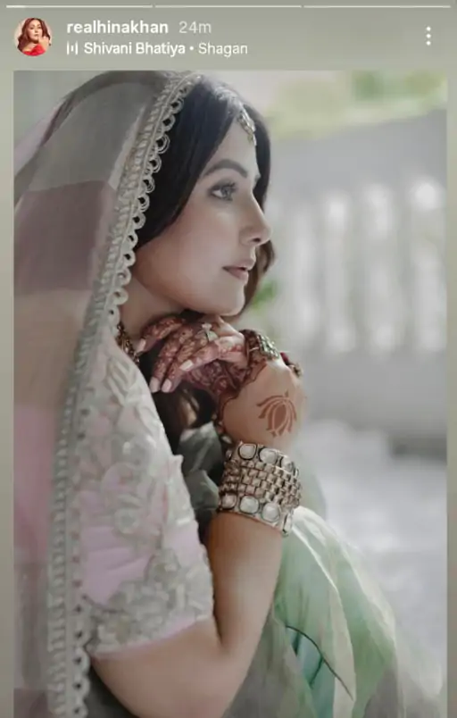 વીણા નાગડાએ દુલ્હનના મેકઓવરની શોભા વધારી