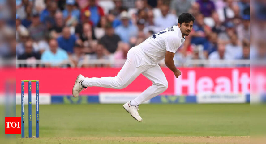 Podcast listens to_Easwaran Prediction on interchange as Shardul lacks place for India in The Gilchrist XI: The Challenger's India vs England test Preparation Announcement | Cricket - Times of India