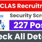 AI-CLAS Security Screener Recruitment 2025: Apply Online for 227 Posts