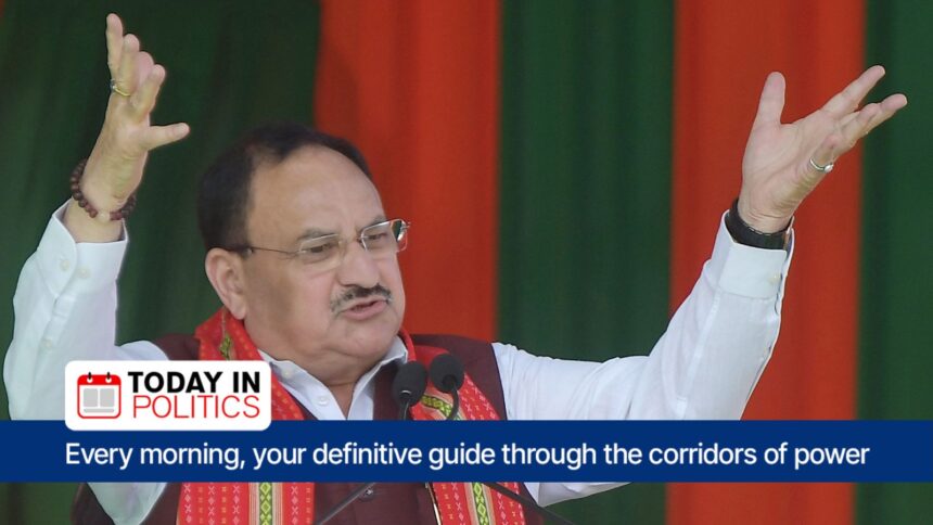 BJP President Nadda and MP Anurag Thakur to Participate in Tiranga Yatra in Solan, Developments in Politics Today