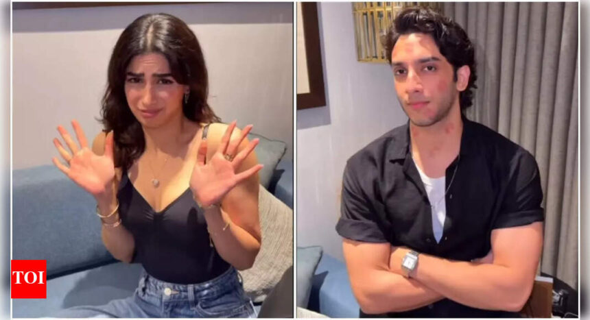 "Caught in the Kiss Video: Did Khushi Kapoor Blow Fresh On Vedang Raina's Video?" India's Entertainment Sector Explains It All! Times of India