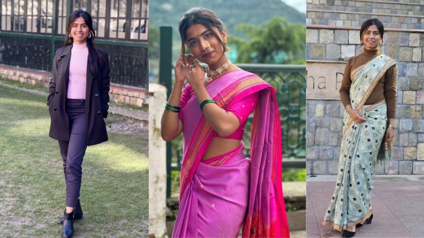 IAS અધિકારી સાથે ખૂબસૂરતીનું શાસ્ત્રીય ઉદાહરણ