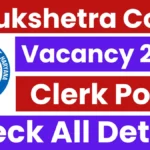 Kurukshetra Court Clerk Recruitment 2025: Application Begins