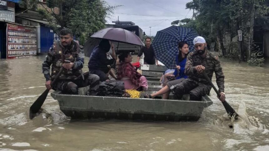 Northeast Flooding Toll Anywhere Near 36 Cases As 5.5 Lakhs Impactjured In The Region