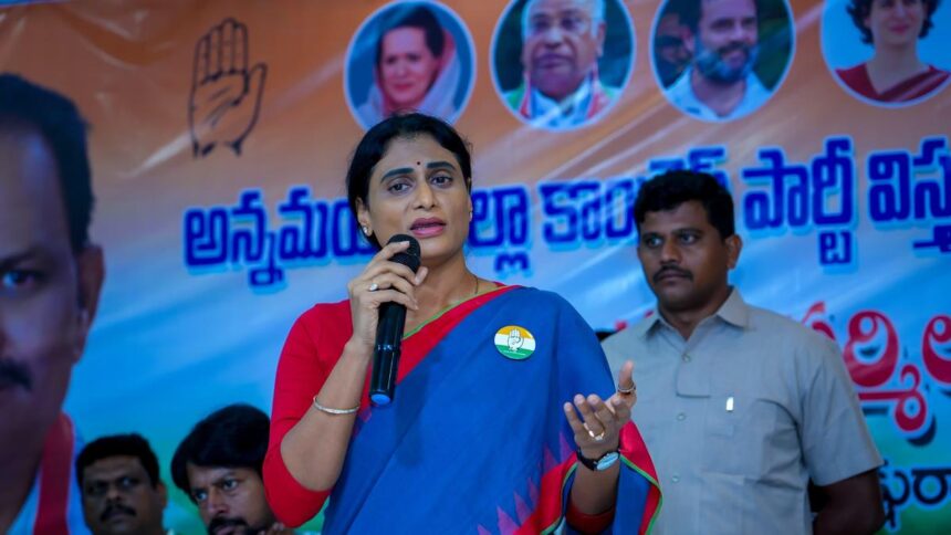 Sharmila Blasts Sajjala for Making Pernicious Remarks Against Women