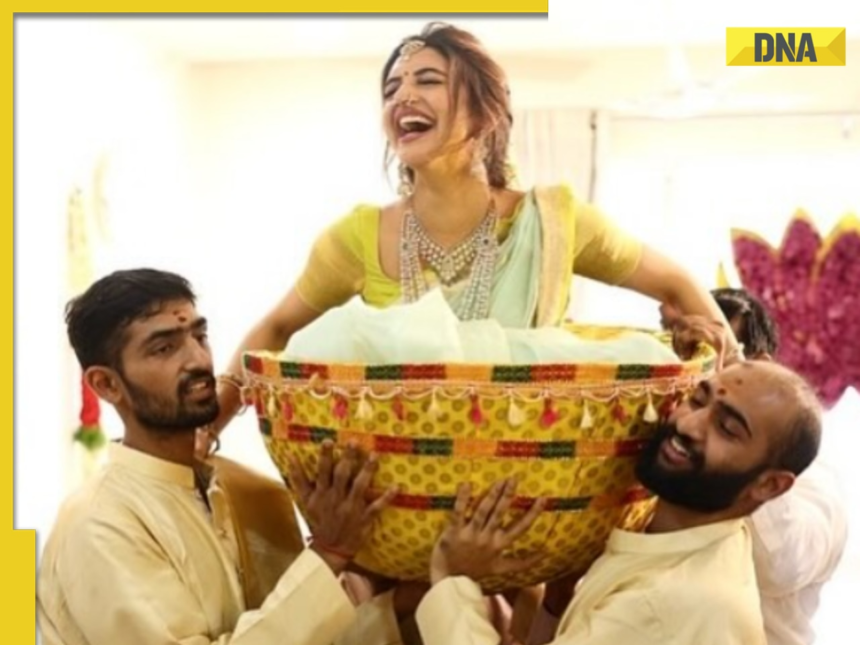Sreeleela Surprises Fans With Pre-Birthday Pictures, Leaving Everyone in Wonder: 'Thought Getting Married...'