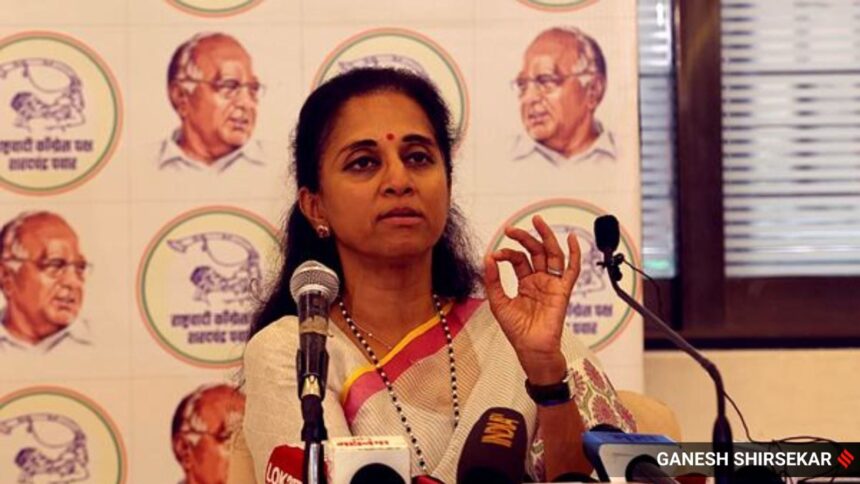 Supriya Sule Discusses Parliament Session Demand with Congress; Expresses Contraception Parody Pains