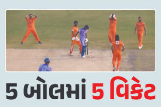 **એક હીર મેચમાં 5 વિકેટોની સફળતા મેળવી, આઈપીએલના આ ખતરનાક બોલરે ફરી મચાવ્યો હાહાકાર**     5 બોલમાં 5 વિકેટ્સ સાથે, આઈપીએલના આ ખતરનાક બોલરે ફરી પોતાની પ્રતિભા દર્શાવી છે. આ શાનદાર પ્રદર્શનથી તેમણે ફરી એક વાર હાહાકાર મચાવ્યો છે. મેચનું સ્થિતિ સંવેદનશીલ હોવાને કારણે, તેમના ઉત્તમ બોલિંગ અભિનયે તેમને મેચના હીરો બનાવ્યા.